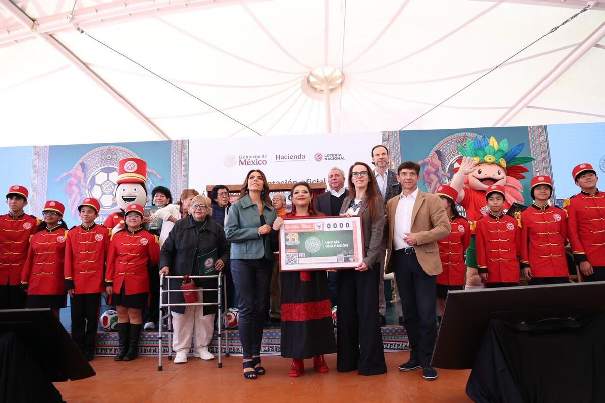 Olivia Salomón, directora general de Lotería Nacional, destacó que la colección de billetes está integrada por 20 diseños diferentes. | Especial