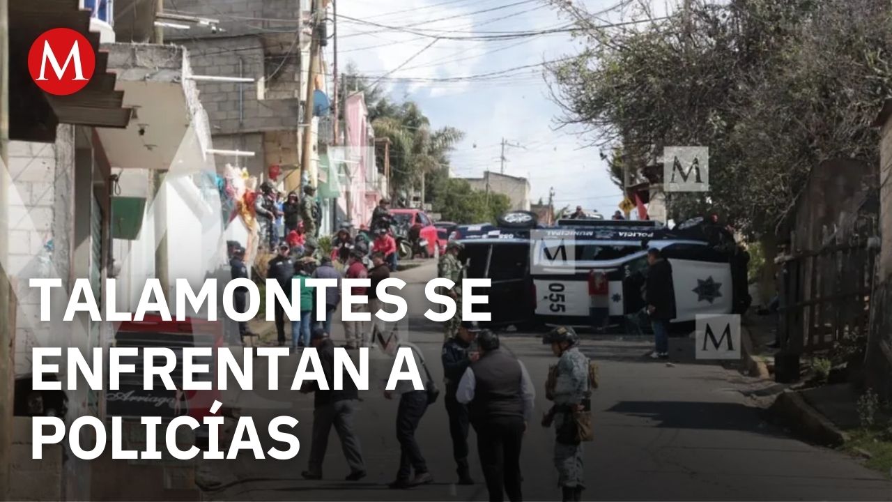 Presuntos talamontes se enfrentan a policías en el Estado de México; hay al menos diez lesionados