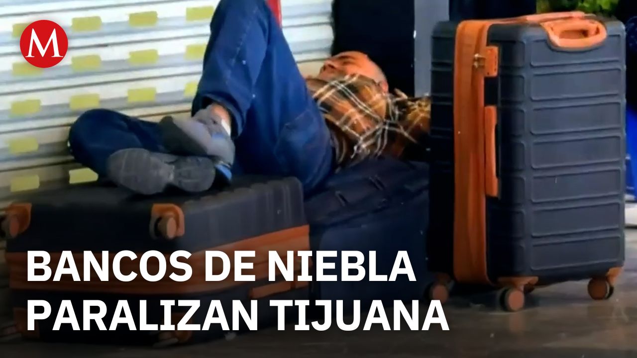 Retrasos y cancelaciones marcan ocho días en aeropuerto de Tijuana por bancos de niebla