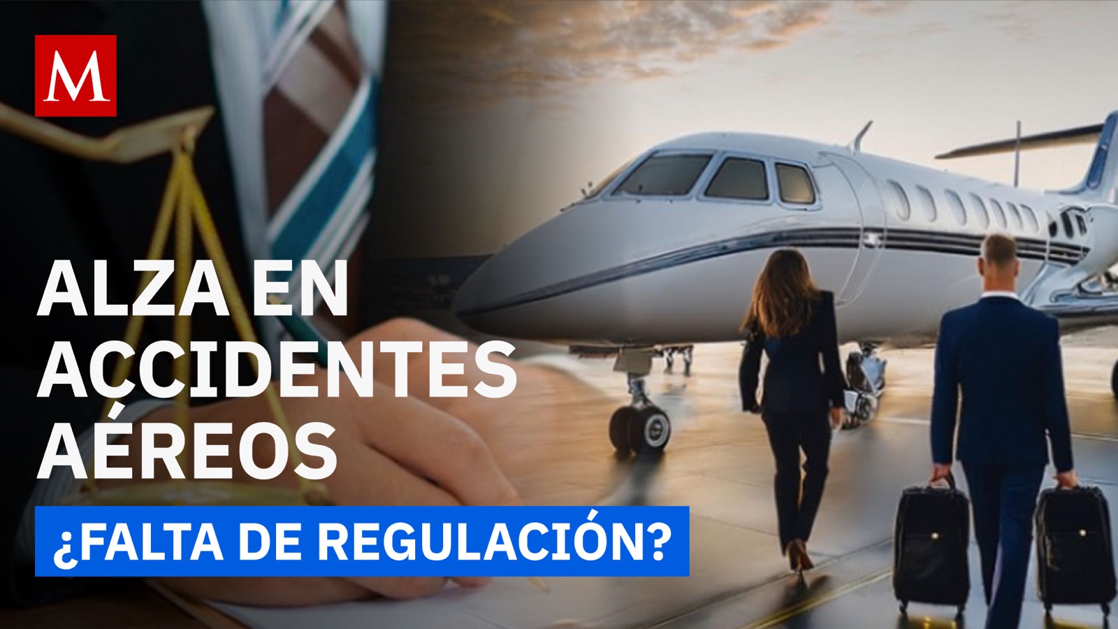 ¿Seguridad en riesgo?: accidente en Toluca pone bajo lupa a la aviación privada
