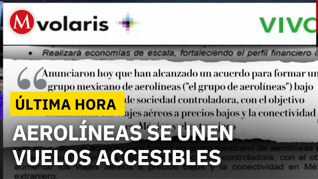 Volaris y Viva Aerobús se fusionan para ofrecer vuelos accesibles en México