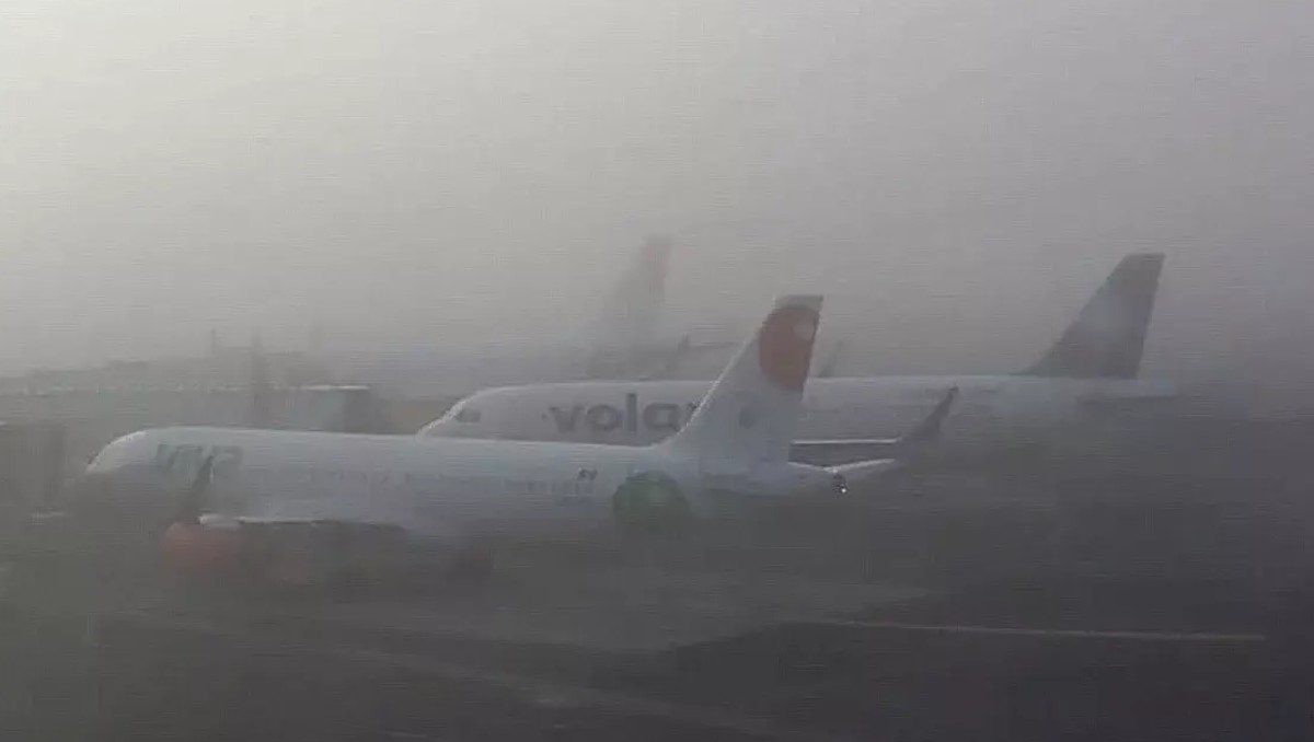 Aeropuerto de Guanajuato: neblina cancela vuelos desde Tijuana | Especial