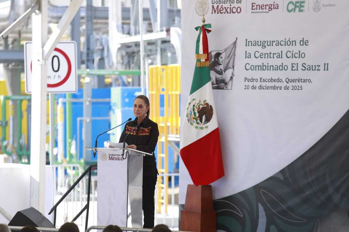 Claudia Sheinbaum indicó que, las centrales eléctricas tendrán nombres de mujeres. | Juan Carlos Bautista