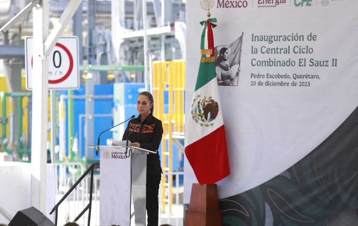 Sheinbaum inaugura central eléctrica Josefa Ortiz Téllez en Querétaro-  Grupo Milenio