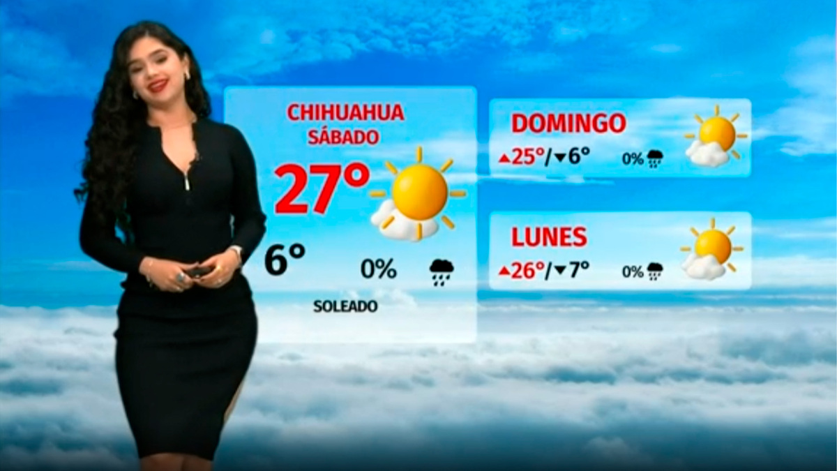 Clima de hoy sábado 20 de diciembre de 2025 | Pronóstico con Natalia Sánchez