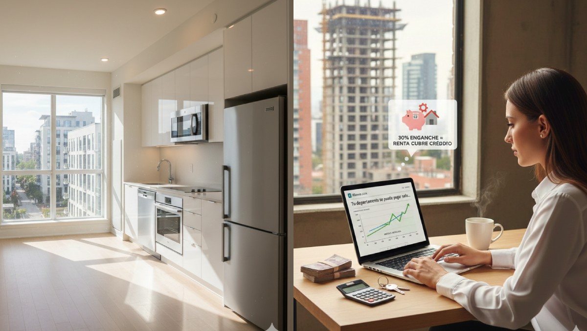 Tu departamento se puede pagar solo: experto te dice cómo hacer crecer tu patrimonio