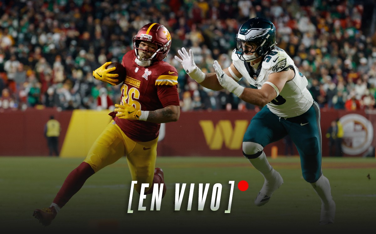 Eagles vs. Commanders EN VIVO. Semana 16 NFL 2025 (Reuters)