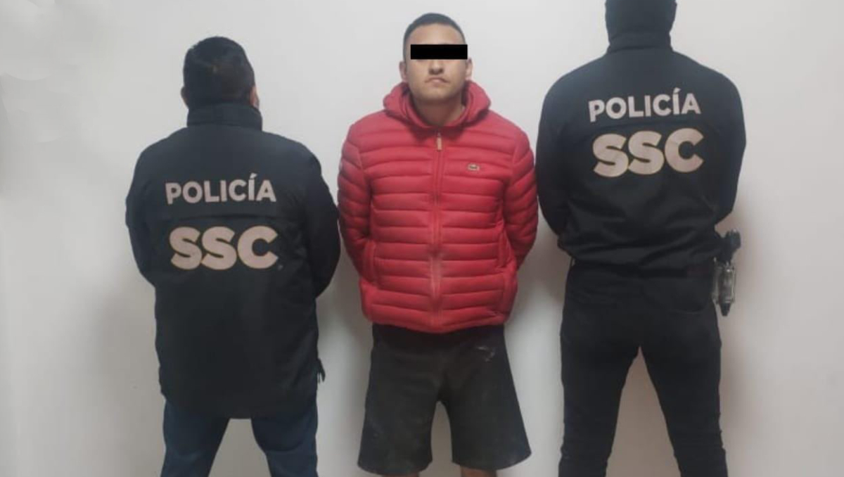 La SSC jecutó un cateo en Azcapotzalco que derivó en la detención de Simón Giovanni “N”, presunto integrante de un grupo delictivo.