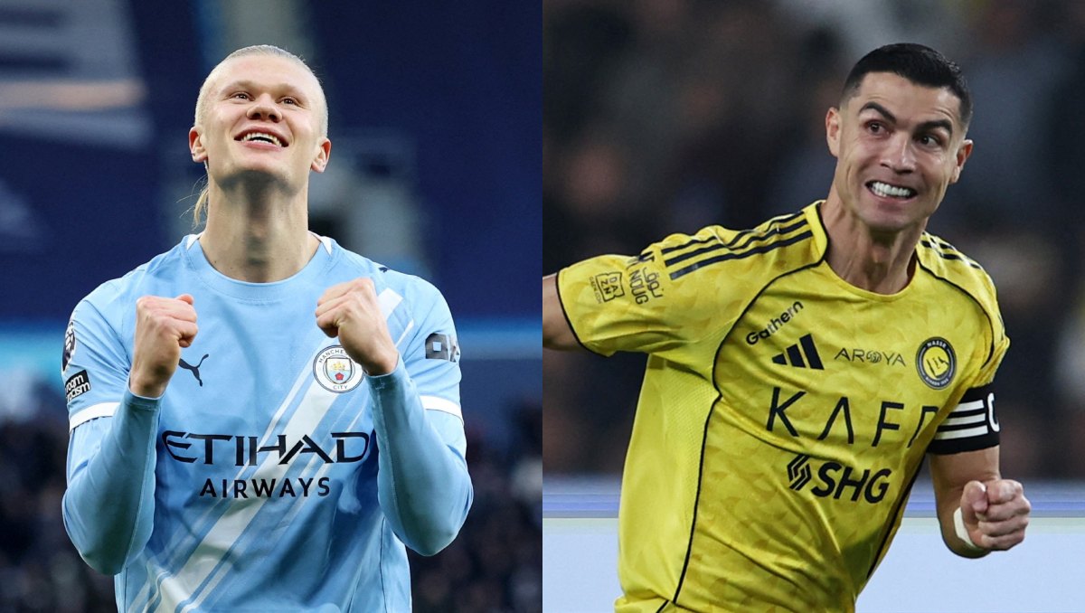 Haaland supera récord de goles de Cristiano Ronaldo en la Premier League (Reuters)