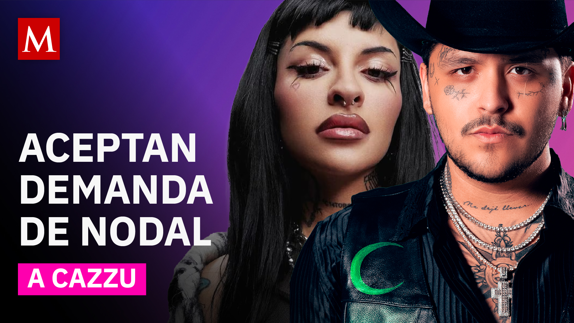 Juez admite demanda de Christian Nodal contra Cazzu por la custodia de su hija