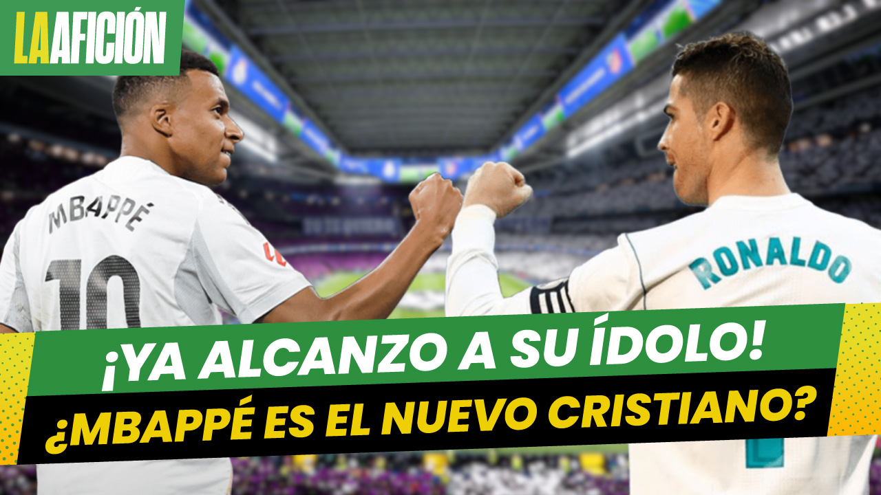 Kylian Mbappé iguala récord de goles en un año natural y lo celebra como Cristiano Ronaldo