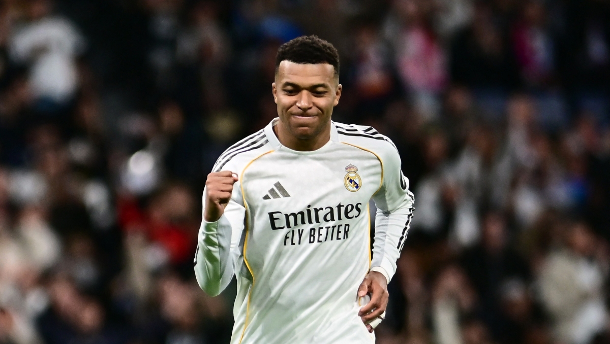 Kylian Mbappé iguala récord de goles en un año natural y lo celebra como Cristiano Ronaldo (Reuters)