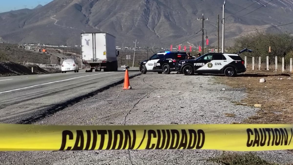 Se presume que el cadáver fue abandonado por uno o más sujetos en el transcurso de la mañana. Agustín Martínez