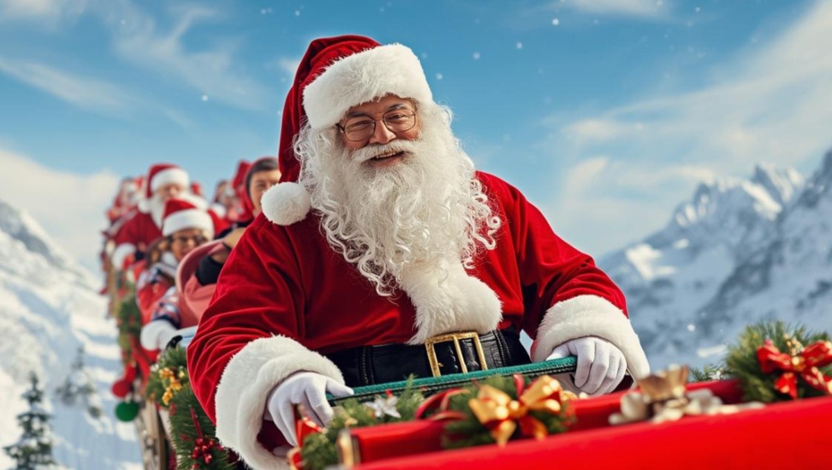 Ruta de Santa Claus EN VIVO 24 de diciembre 2025; sigue AQUÍ su recorrido por el mundo desde México
