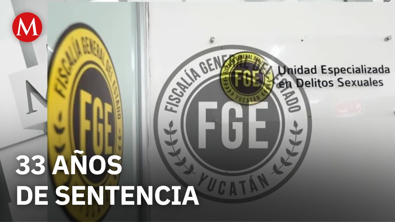 Sentencian a 33 años de prisión a sujeto por violación de un menor de edad en Yucatán