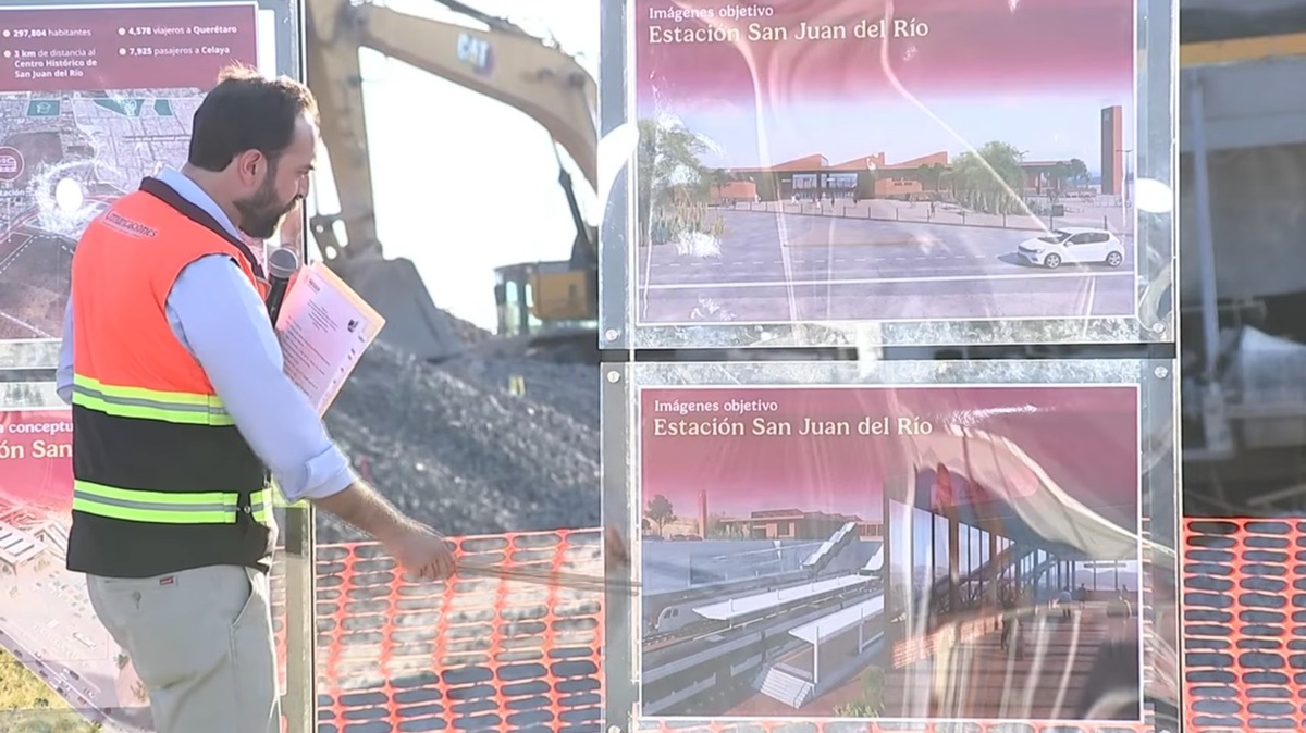 Tren México-Querétaro: así lucirá la estación de pasajeros San Juan del Río