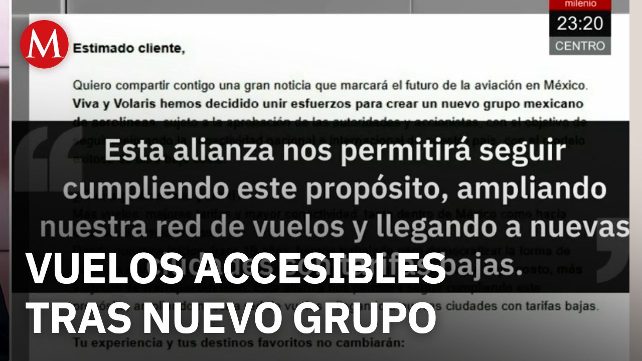 Volaris y Viva Aerobús aseguran mejores tarifas tras crear nuevo grupo aéreo