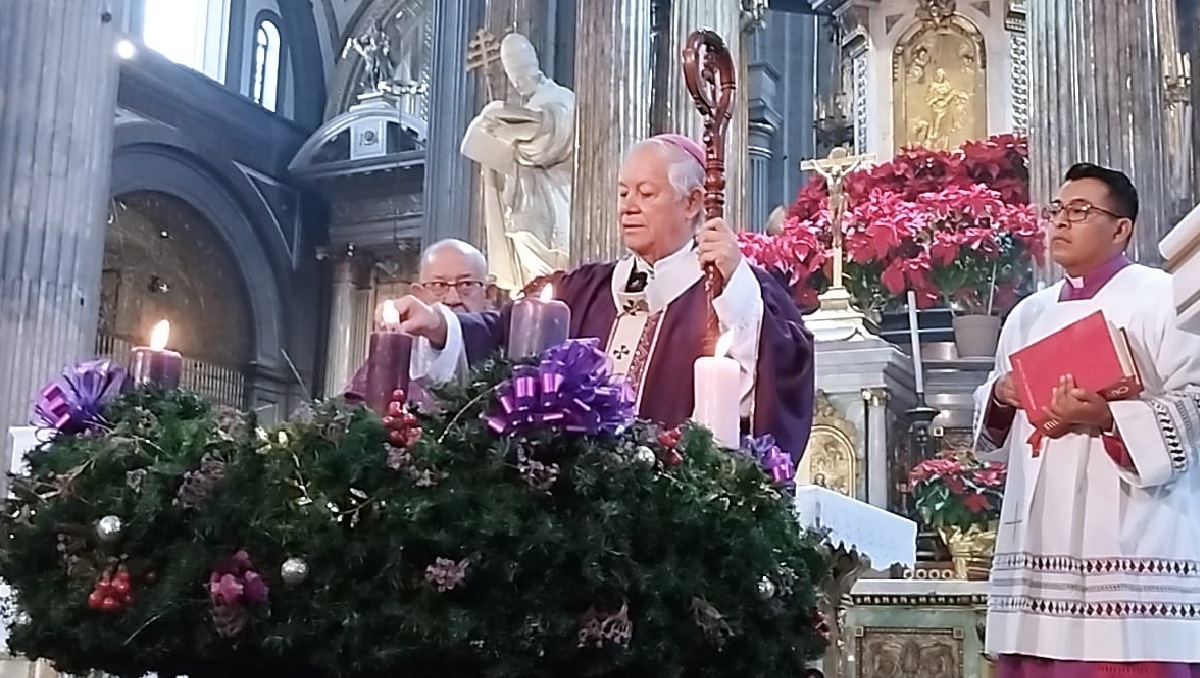 Arzobispo de la Arquidiócesis de Puebla, Víctor Sánchez Espinosa  | Especial