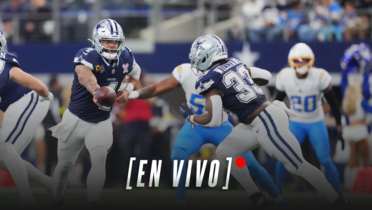 Chargers vs Cowboys EN VIVO: Partido HOY Semana 16 de la NFL 2025 (AP)