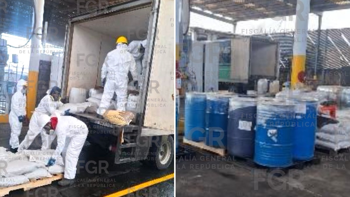 FGR destruye más de 3 toneladas de precursores químicos aseguradas en BC