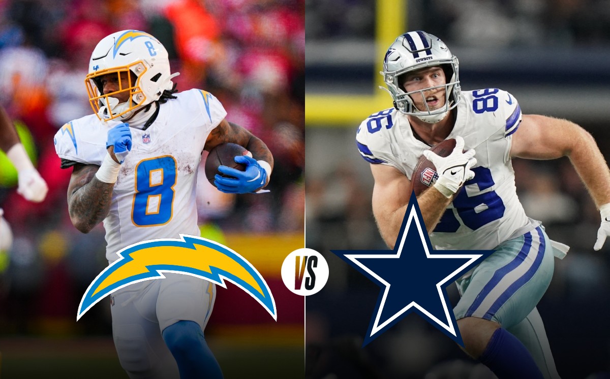 ¿A qué hora juega Chargers vs Cowboys? | Partido HOY de la NFL 2025 (Reuters)