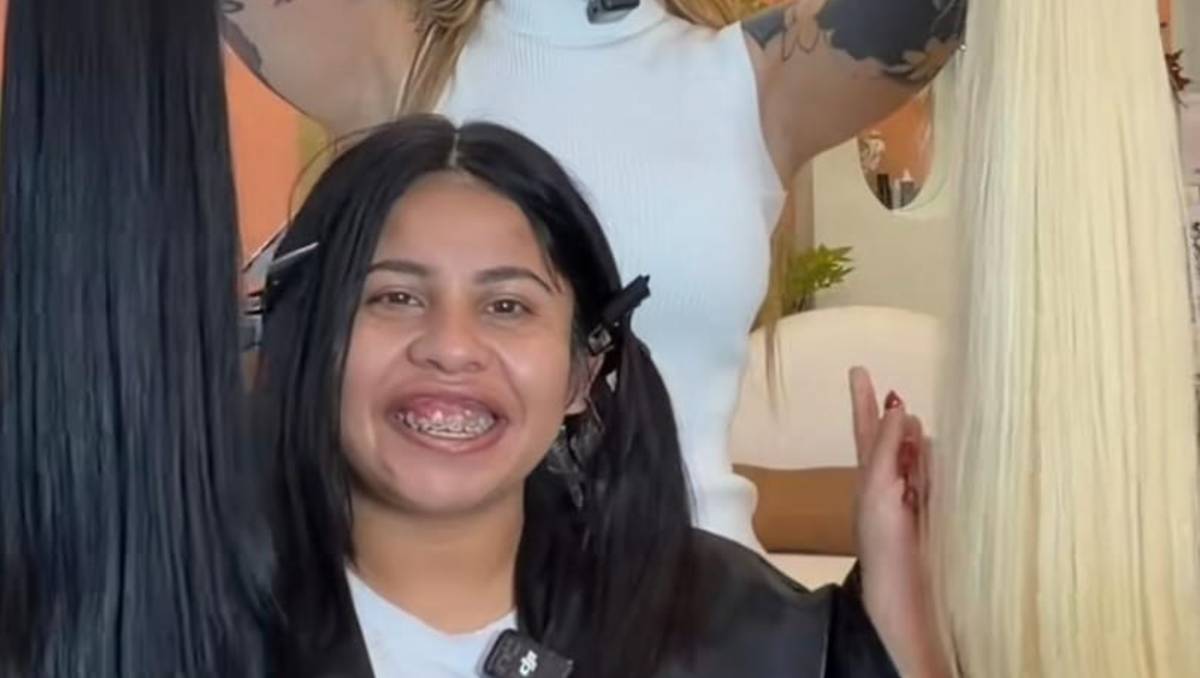 "¿Negro o rubio?": critican a estilista por ilusionar a Lupita TikTok con radical cambio de look; así la dejaron