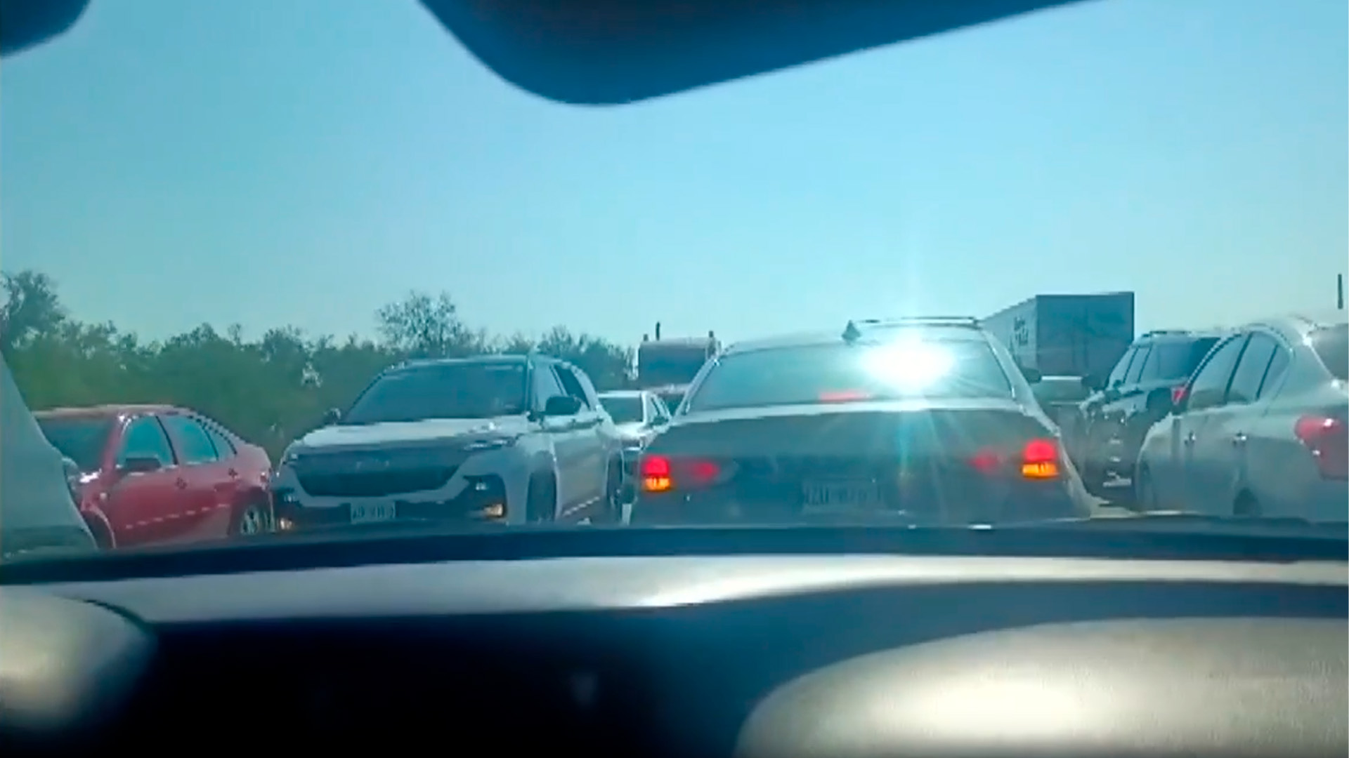 Saturación en la carretera Matamoros–Victoria por arribo de paisanos