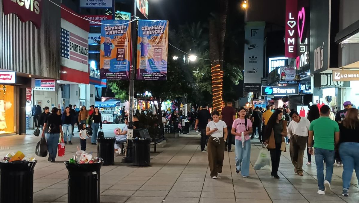 Las tiendas y las calles continúan llenas | Lolita Lastra