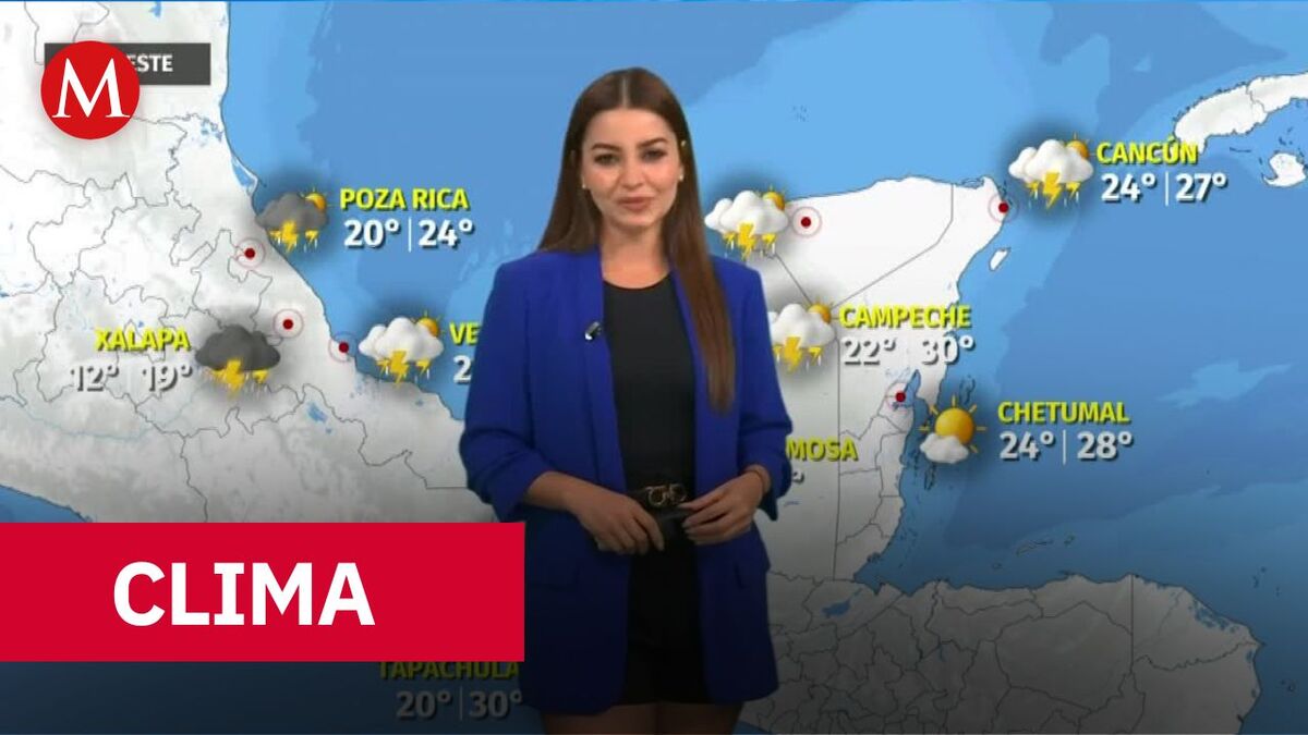 Clima de hoy lunes 22 de diciembre de 2025 | Pronóstico con Sandy Tok