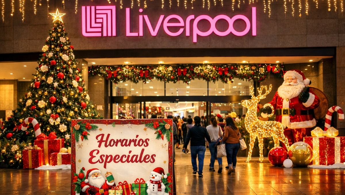 Conoce los horarios especiales durante días festivos de Liverpool | IA DSICOVER