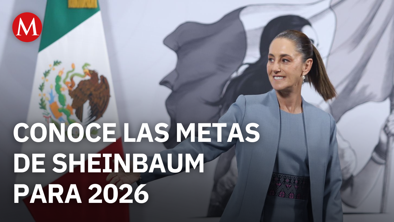 ¿Cuáles son los 12 deseos que pedirá Sheinbaum en sus uvas para el 2026?