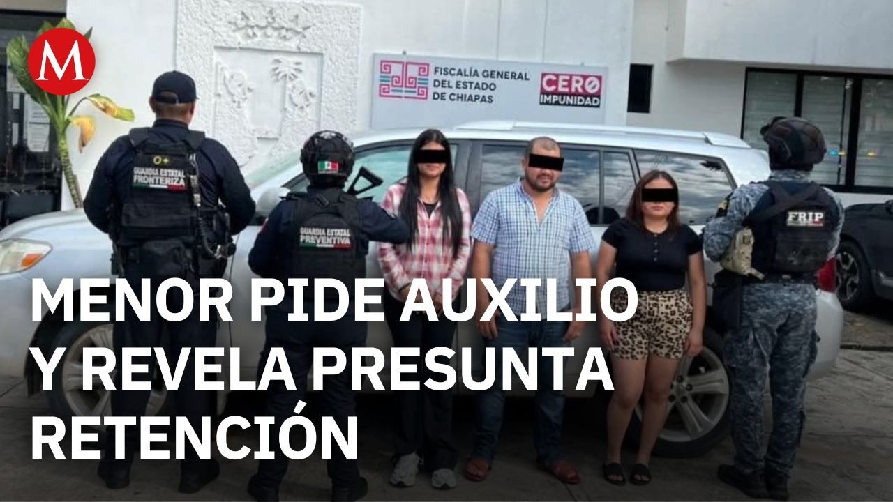 Detienen a tres adultos por presunta retención de menor guatemalteco en Tapachula, Chiapas