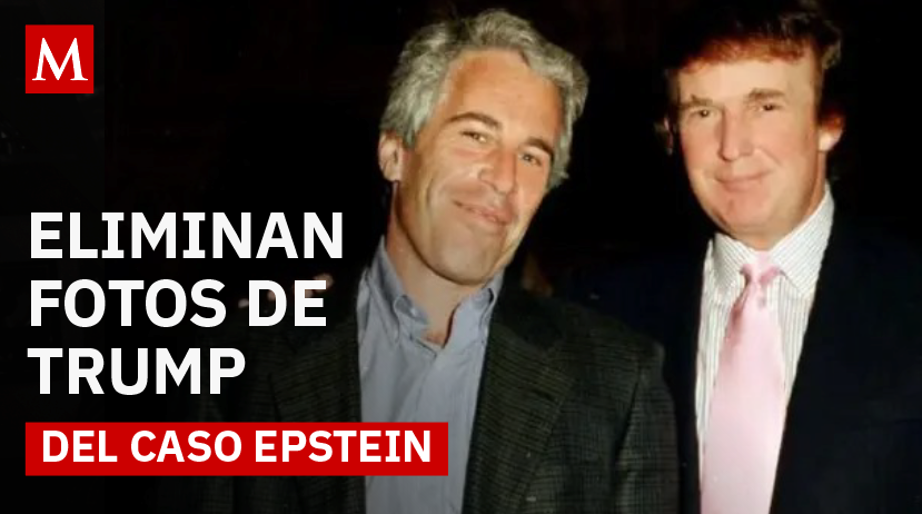 ¿Por qué se eliminaron fotos donde aparecía Donald Trump del caso Epstein?