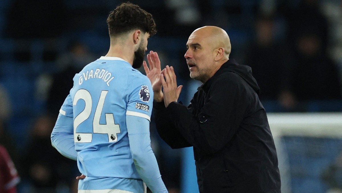 Manchester City pesará a sus jugadores después de Navidad, por petición de Guardiola: "quiero controlarlos"