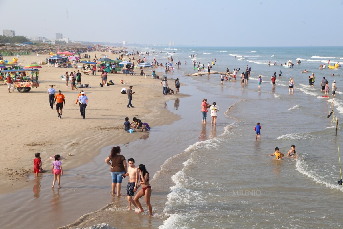 Playa Miramar en diciembre. Foto: Yazmín Sánchez