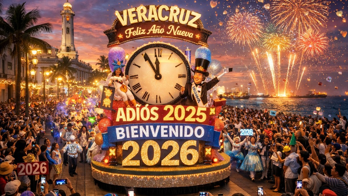 "Despide el año viejo en Veracruz": ésta es la ruta del desfile que se llevará a cabo en año nuevo con carros alegóricos, fuegos artificiales y más