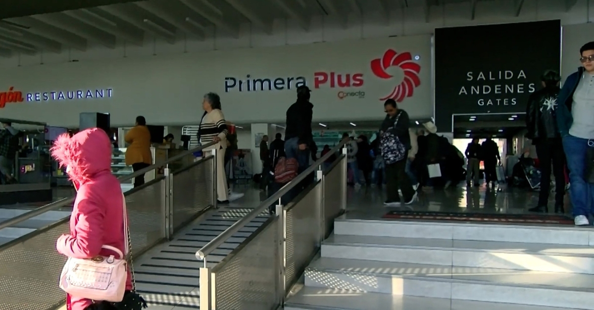 La afluencia en la Central Camionera de Tlaquepaque no ha superado las expectativas (Foto: Ricardo Valdivia)