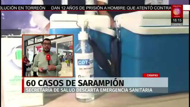 Alerta en Chiapas por nuevos casos de sarampión | Milenio Noticias, 22 de diciembre de 2025