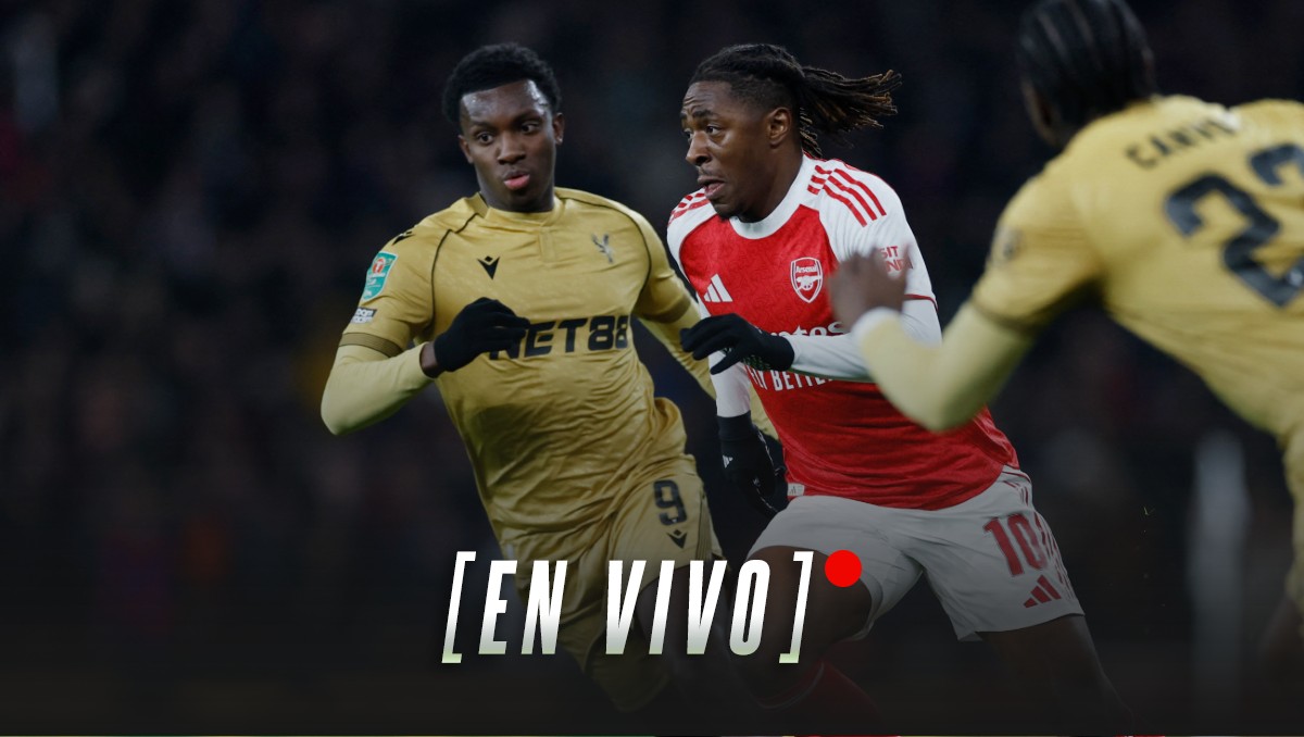Sigue el Arsenal vs Crystal Palace EN VIVO. Cuartos de final de la Carabao Cup (Reuters)