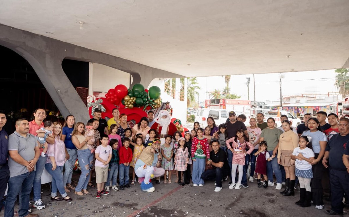 Celebran posada a hijos del Heroico Cuerpo de Bomberos de Matamoros