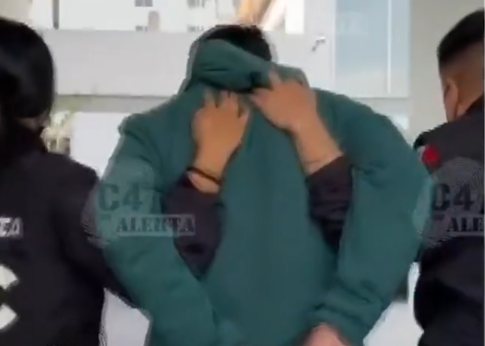 Cristian 'N' fue presentado con las autoridades correspondientes. (Foto: especial)