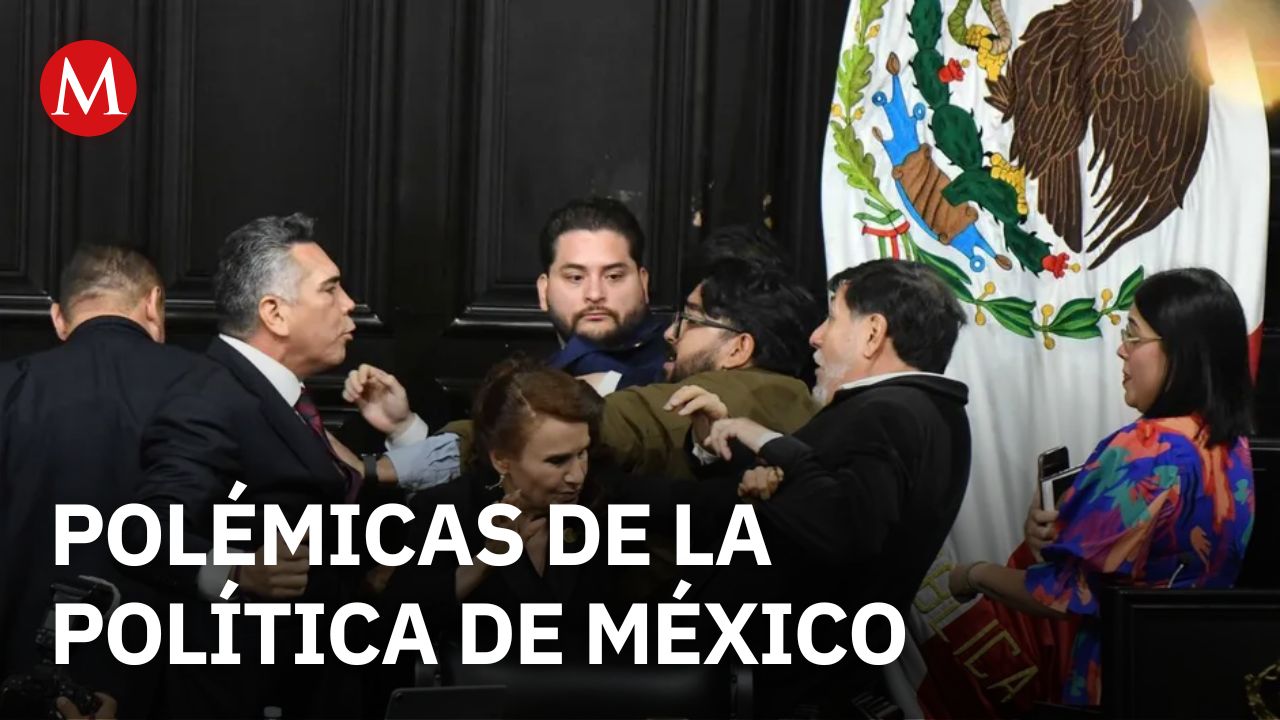 ¿Cuáles fueron las mayores polémicas de la política mexicana durante el 2025?