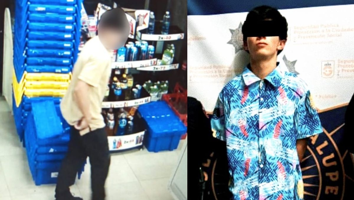 El sospechoso intentó ocultarse entre vehículos estacionados | Especial