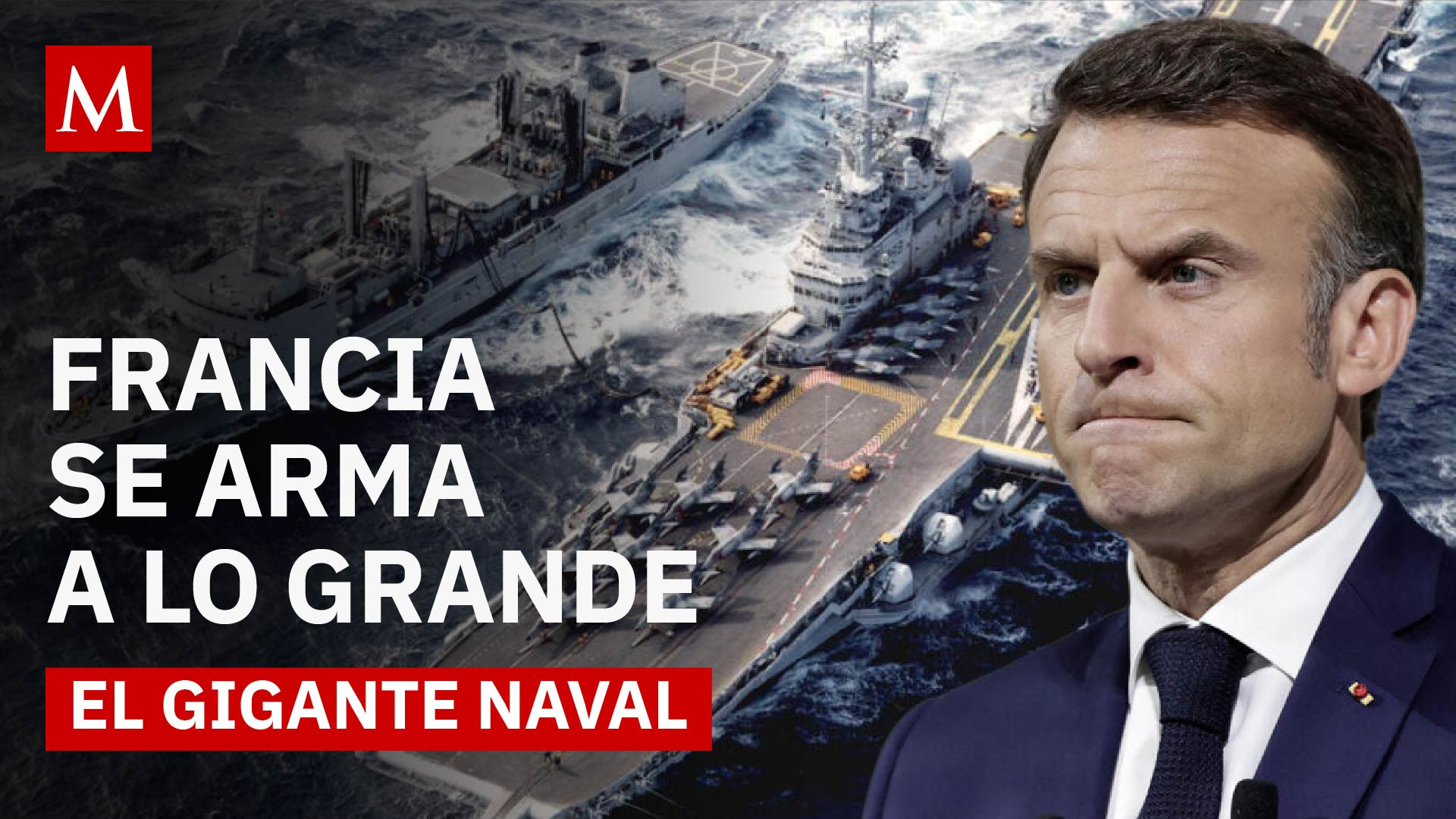 Francia impulsa su defensa con el mayor portaaviones jamás construido en Europa