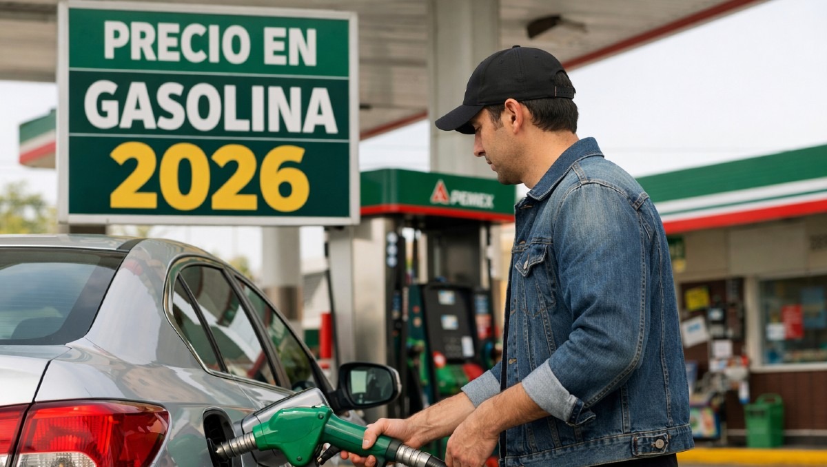 ¿Cuánto subirá el precio de la gasolina en 2026 en México? Esto pagarás por litro
