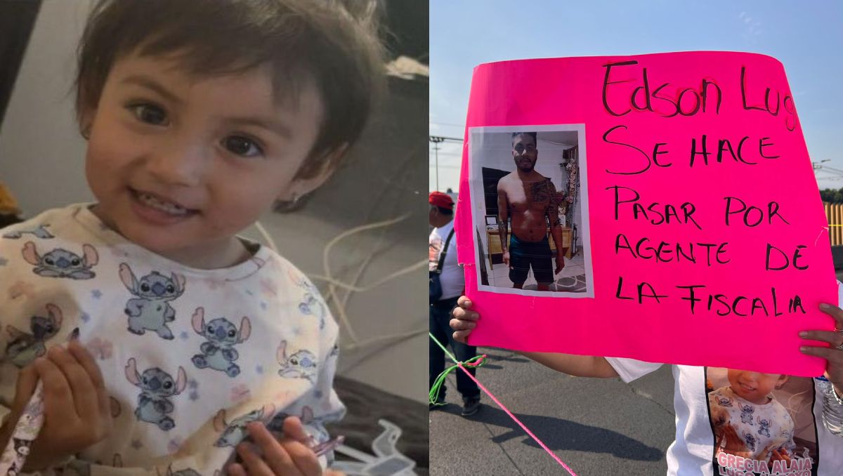 La madre de Grecia Lugo expresó preocupación debido a que el padre se ostenta como agente de la Fiscalía. Foto: (Especial)