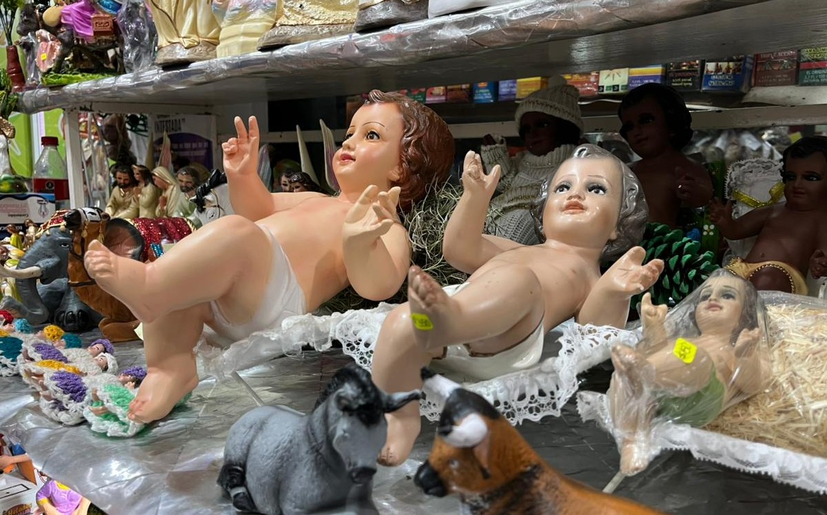 El objetivo del nacimiento es representar el nacimiento de Jesucristo en Belén.| Erik Saldaña