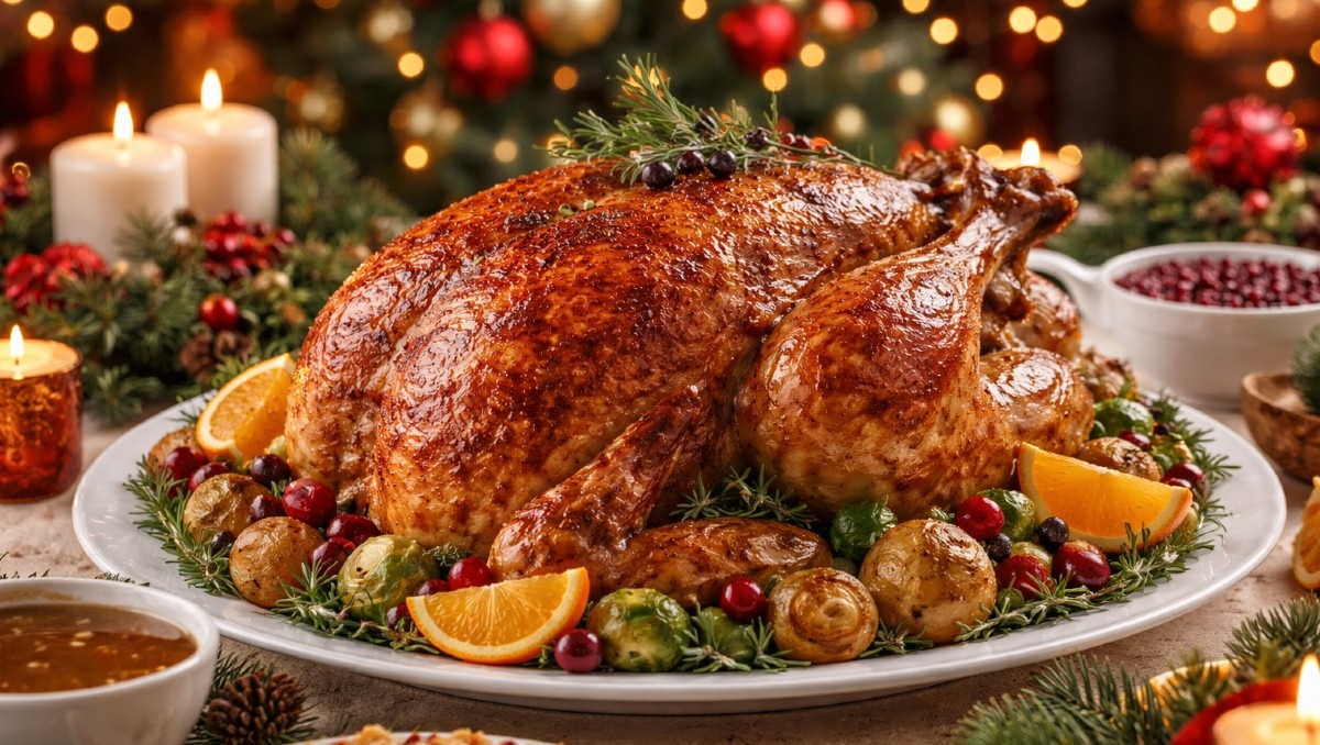 ¿Cómo preparar un pavo jugoso para Navidad o Año Nuevo? | Receta fácil paso a paso