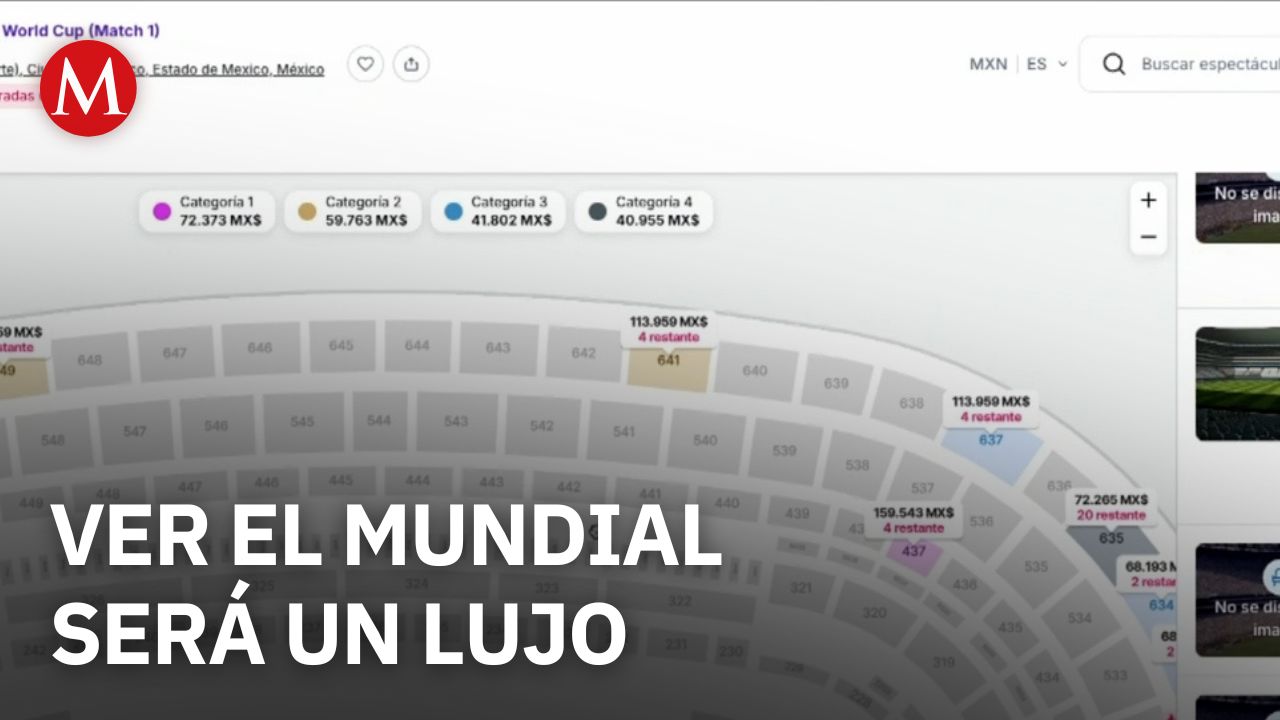 Precios de boletos del Mundial 2026 se disparan y alejan a los aficionados