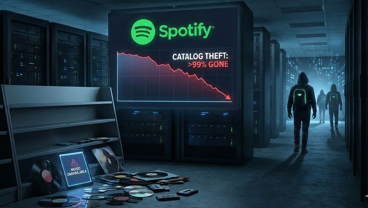 Robo histórico en Spotify: Hackean el 99% de su catálogo. |  FOTO. MILENIO